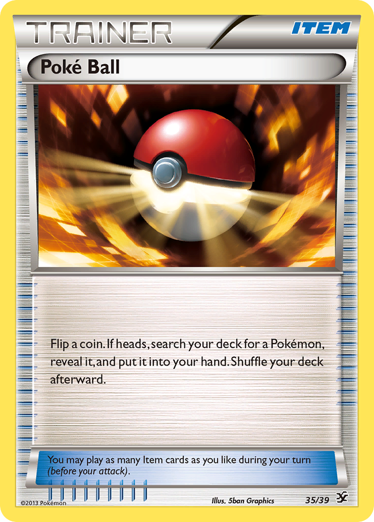 Poke Ball (35/39) [XY: Kalos Starter Set] | Card Citadel