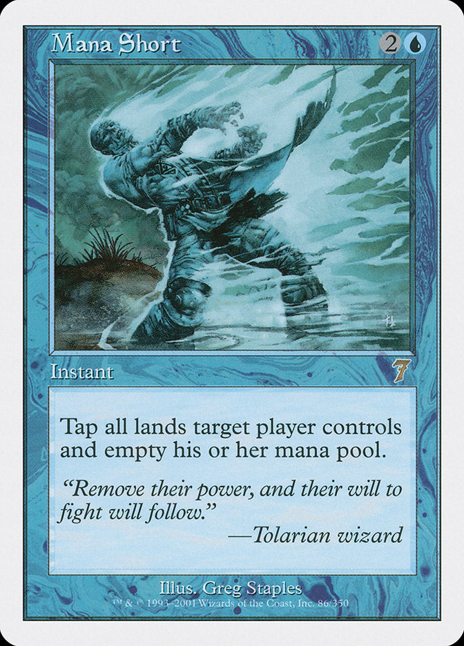 Mana Short [Seventh Edition] | Card Citadel