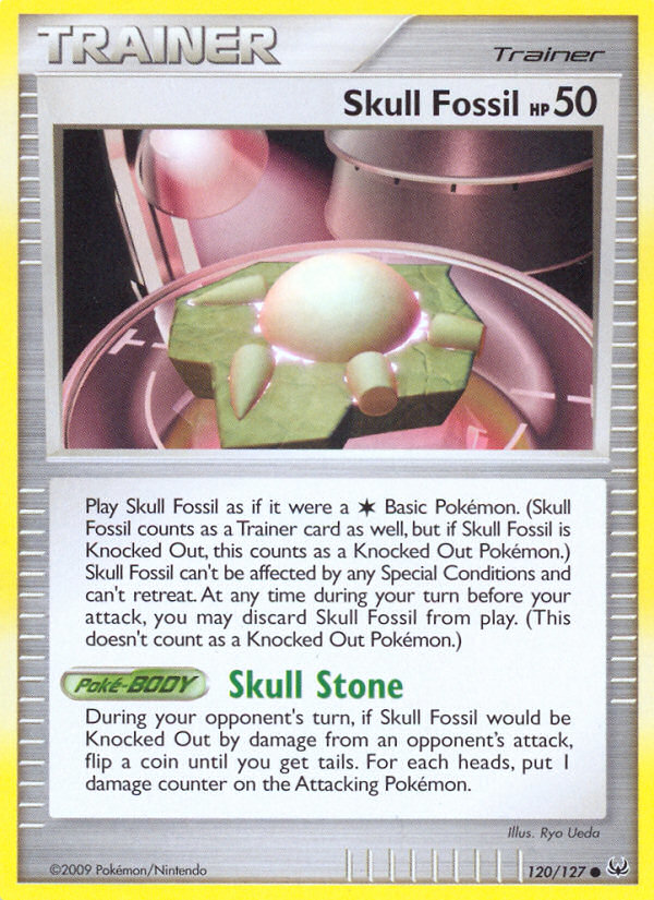 Skull Fossil (120/127) [Platinum: Base Set] | Card Citadel