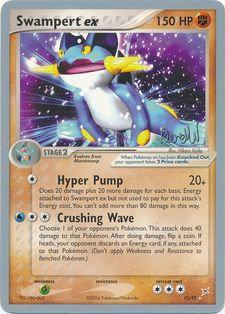 Swampert ex (95/95) (Rocky Beach - Reed Weichler) [World Championships 2004] | Card Citadel