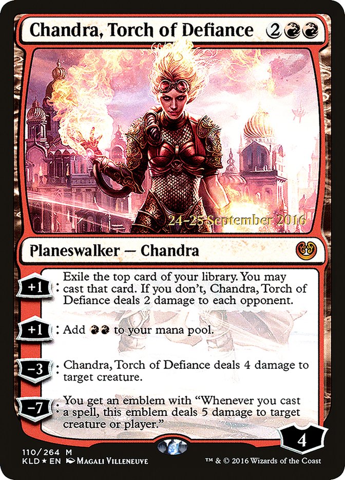 Chandra, Torch of Defiance [Kaladesh Promos] | Card Citadel