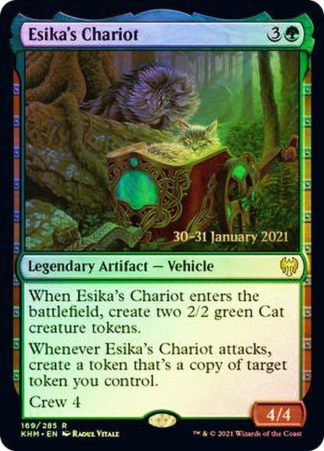Esika's Chariot  [Kaldheim Prerelease Promos] | Card Citadel