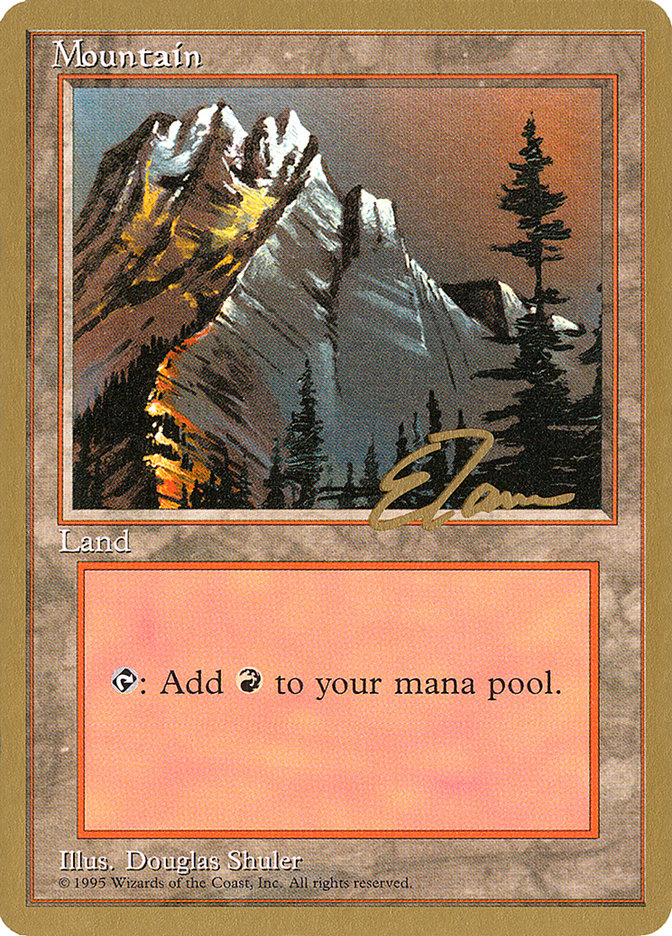 Mountain (et373) (Eric Tam) [Pro Tour Collector Set] | Card Citadel