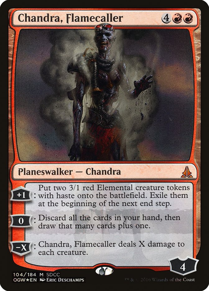 Chandra, Flamecaller [San Diego Comic-Con 2016] | Card Citadel