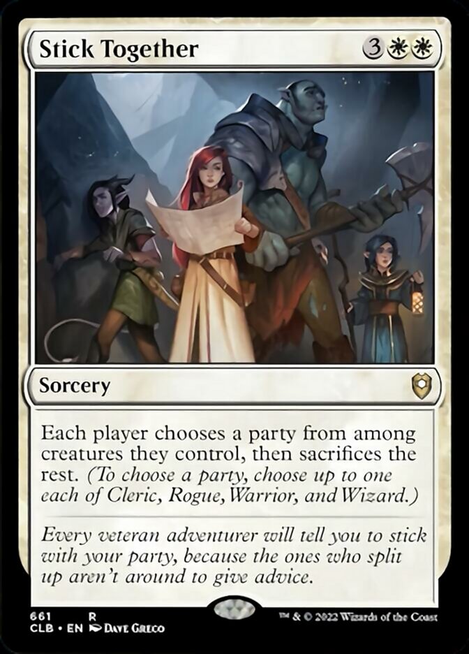 Stick Together [Commander Legends: Battle for Baldur's Gate] | Card Citadel