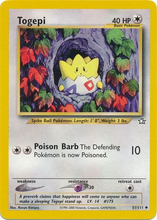 Togepi (51/111) [Neo Genesis Unlimited] | Card Citadel