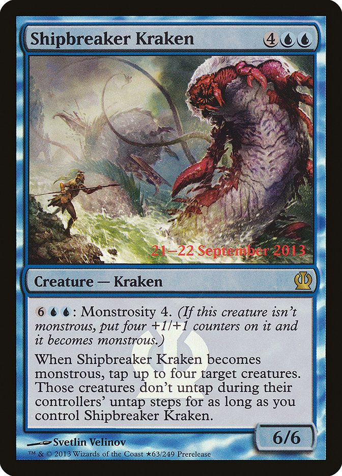 Shipbreaker Kraken [Theros Promos] | Card Citadel