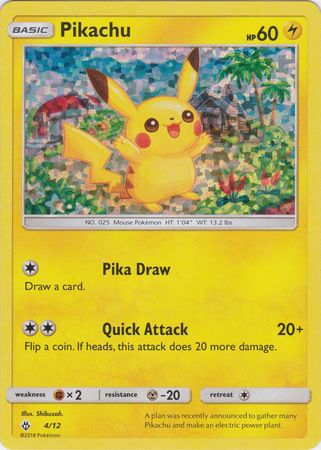 Pikachu (4/12) [McDonald's Promos: 2018 Collection] | Card Citadel