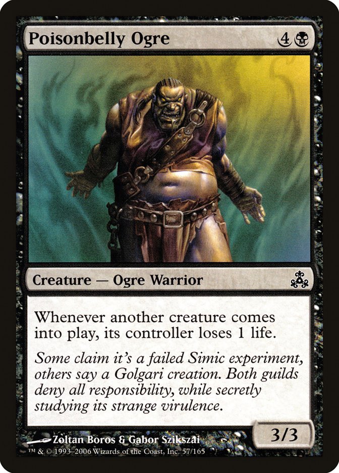 Poisonbelly Ogre [Guildpact] | Card Citadel