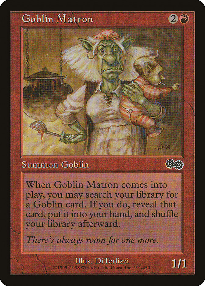 Goblin Matron [Urza's Saga] | Card Citadel