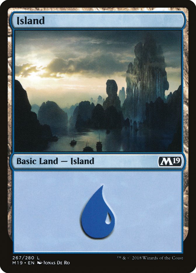 Island [Core Set 2019] | Card Citadel