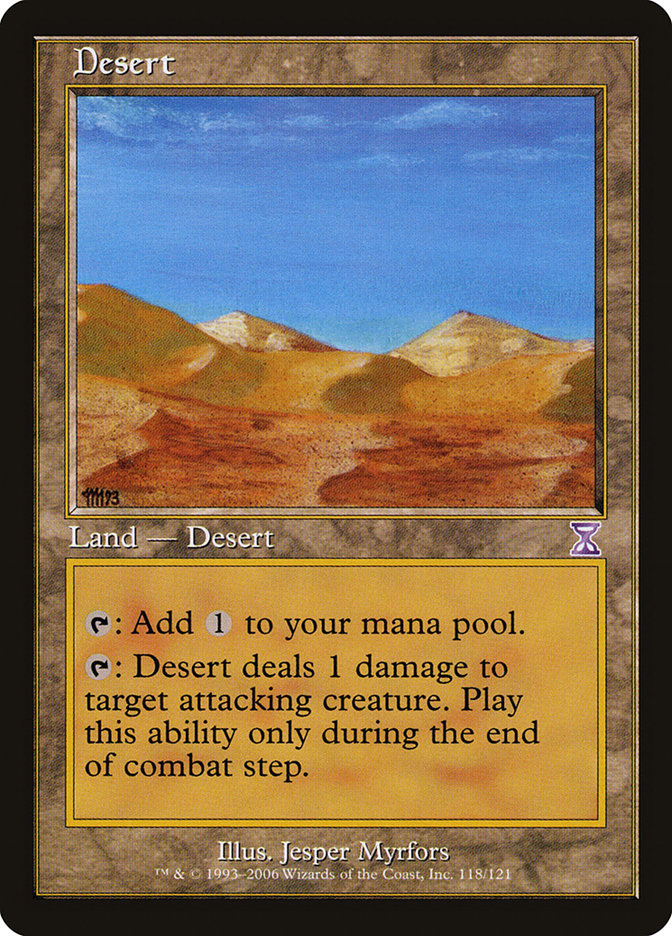 Desert [Time Spiral Timeshifted] | Card Citadel