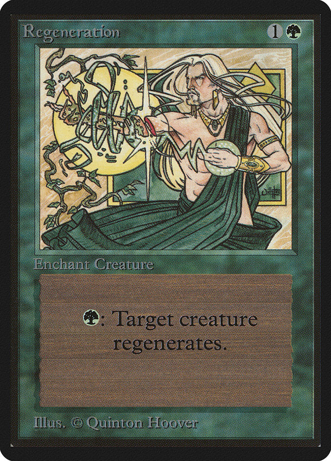 Regeneration [Limited Edition Beta] | Card Citadel