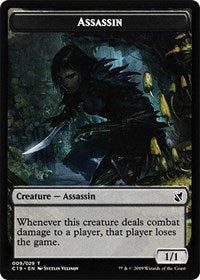 Assassin // Morph Double-sided Token [Commander 2019 Tokens] | Card Citadel