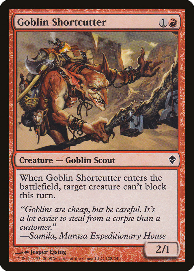 Goblin Shortcutter [Zendikar] | Card Citadel