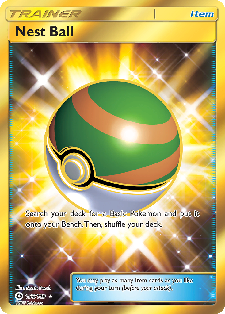 Nest Ball (158/149) [Sun & Moon: Base Set] | Card Citadel