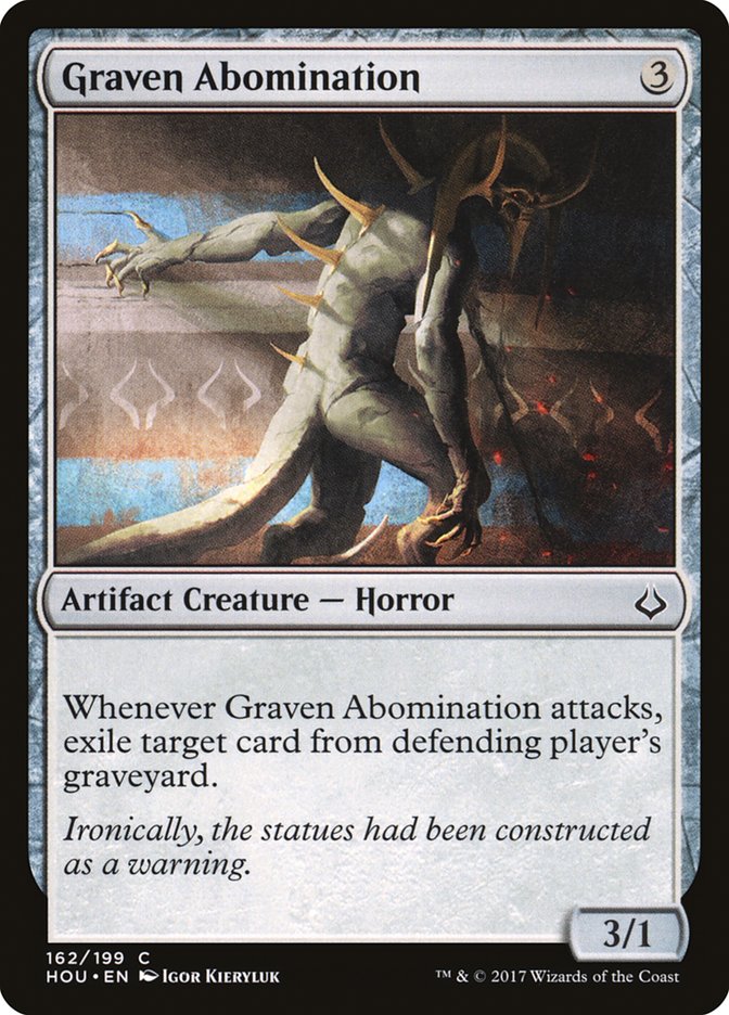 Graven Abomination [Hour of Devastation] | Card Citadel