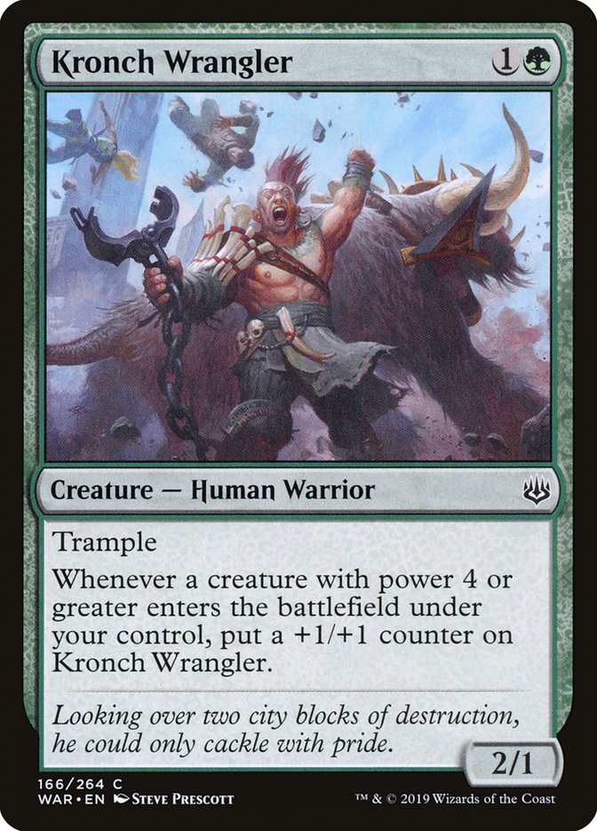 Kronch Wrangler [War of the Spark] | Card Citadel