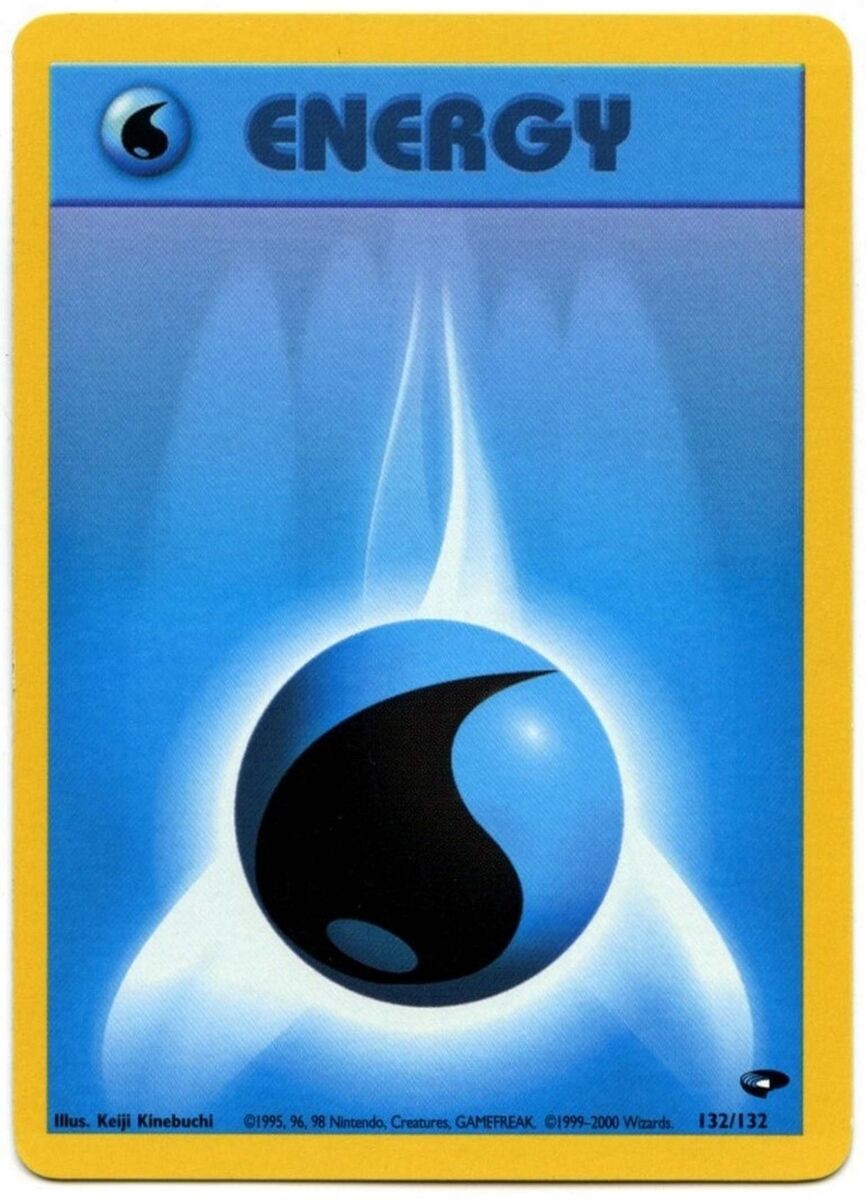 Water Energy (132/132) [Gym Heroes Unlimited] | Card Citadel
