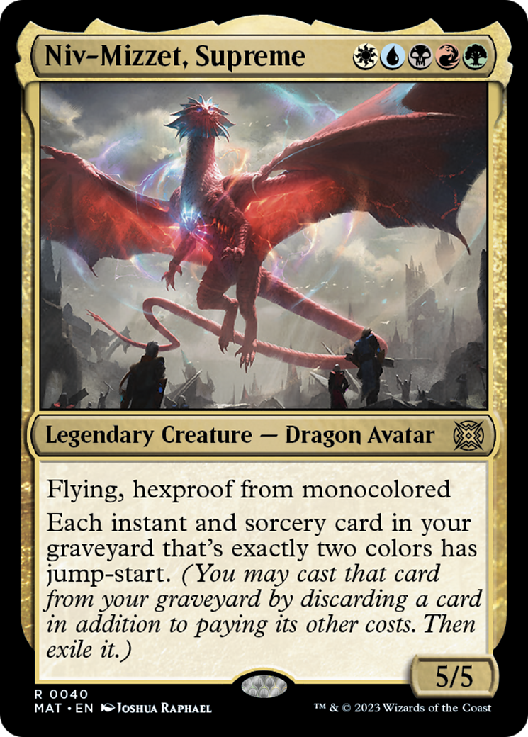 Niv-Mizzet, Supreme [March of the Machine: The Aftermath] | Card Citadel