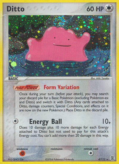 Ditto (4/112) [EX: FireRed & LeafGreen] | Card Citadel