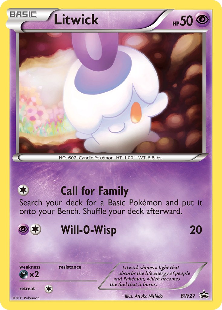 Litwick (BW27) [Black & White: Black Star Promos] | Card Citadel