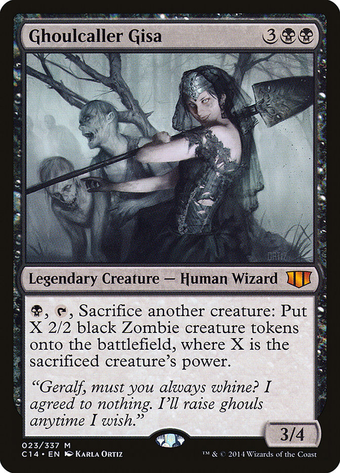 Ghoulcaller Gisa [Commander 2014] | Card Citadel