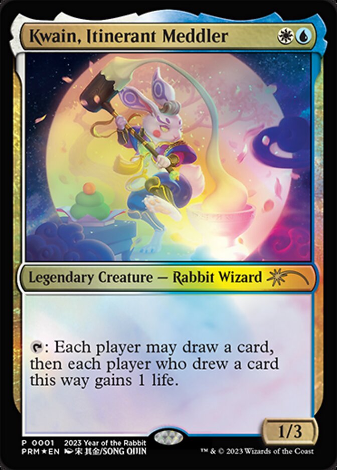 Kwain, Itinerant Meddler [Year of the Rabbit 2023] | Card Citadel