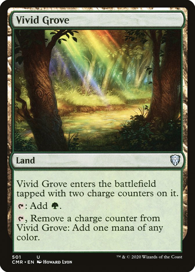 Vivid Grove [Commander Legends] | Card Citadel