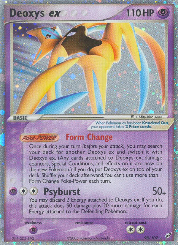 Deoxys ex (98/107) [EX: Deoxys] | Card Citadel