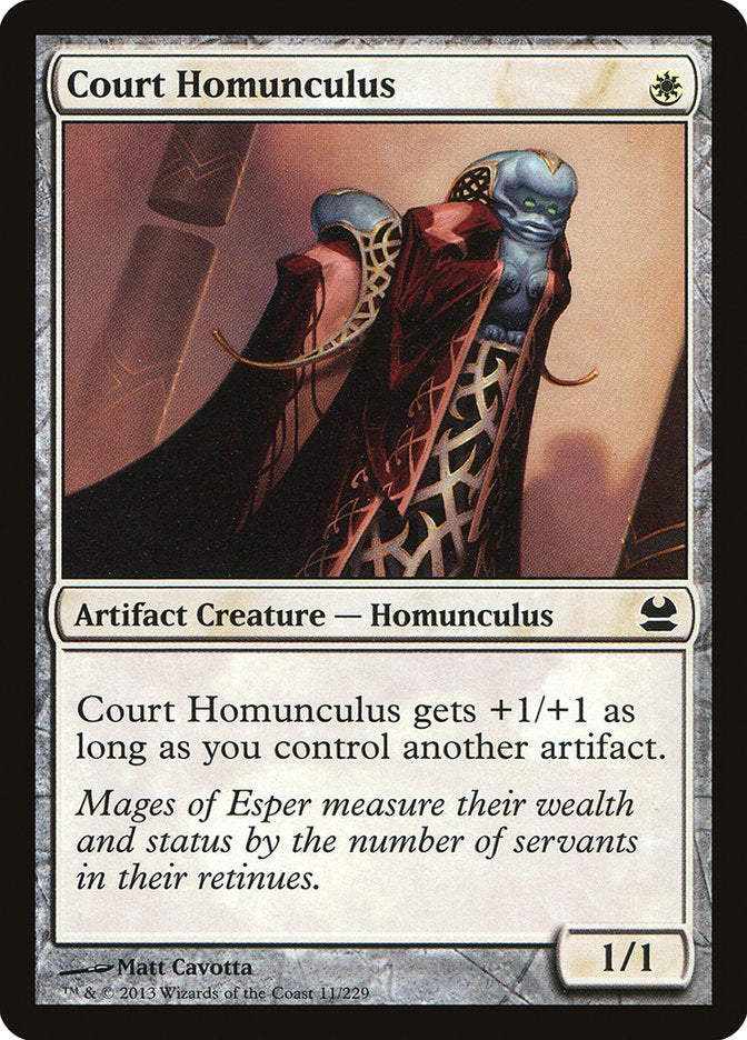 Court Homunculus [Modern Masters] | Card Citadel
