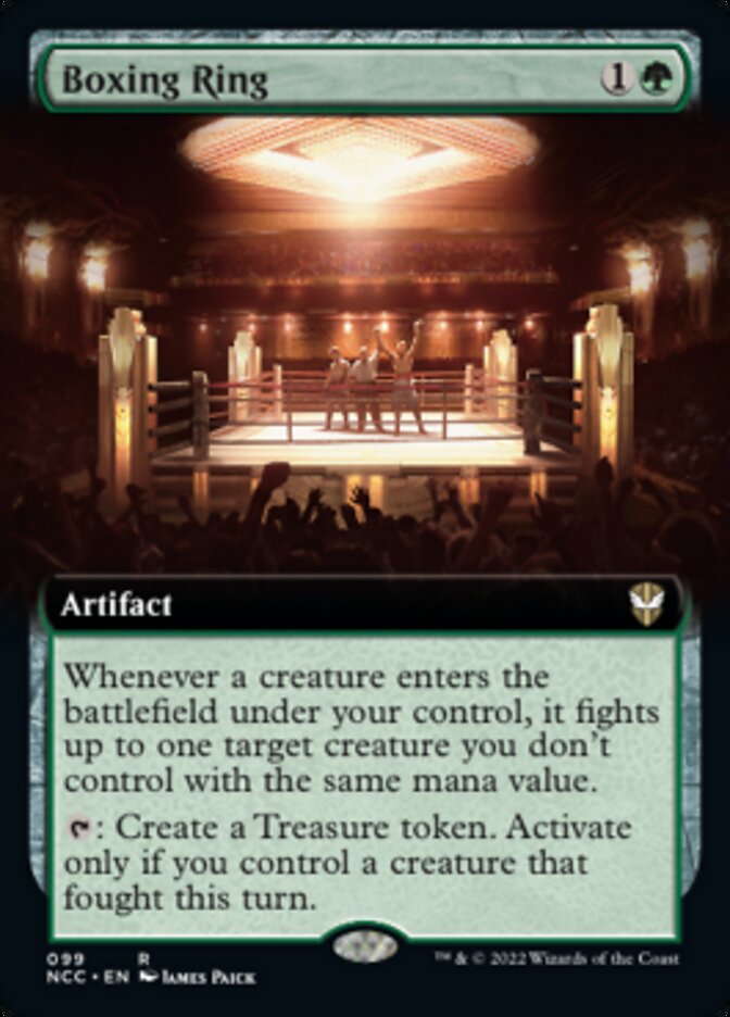 Boxing Ring (Extended Art) [Streets of New Capenna Commander] | Card Citadel