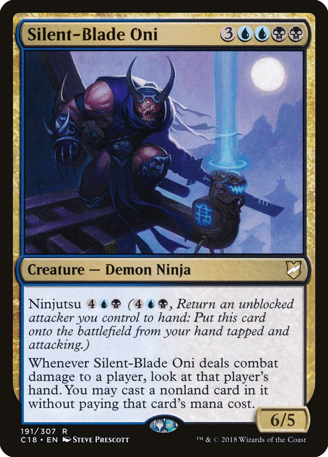 Silent-Blade Oni [Commander 2018] | Card Citadel