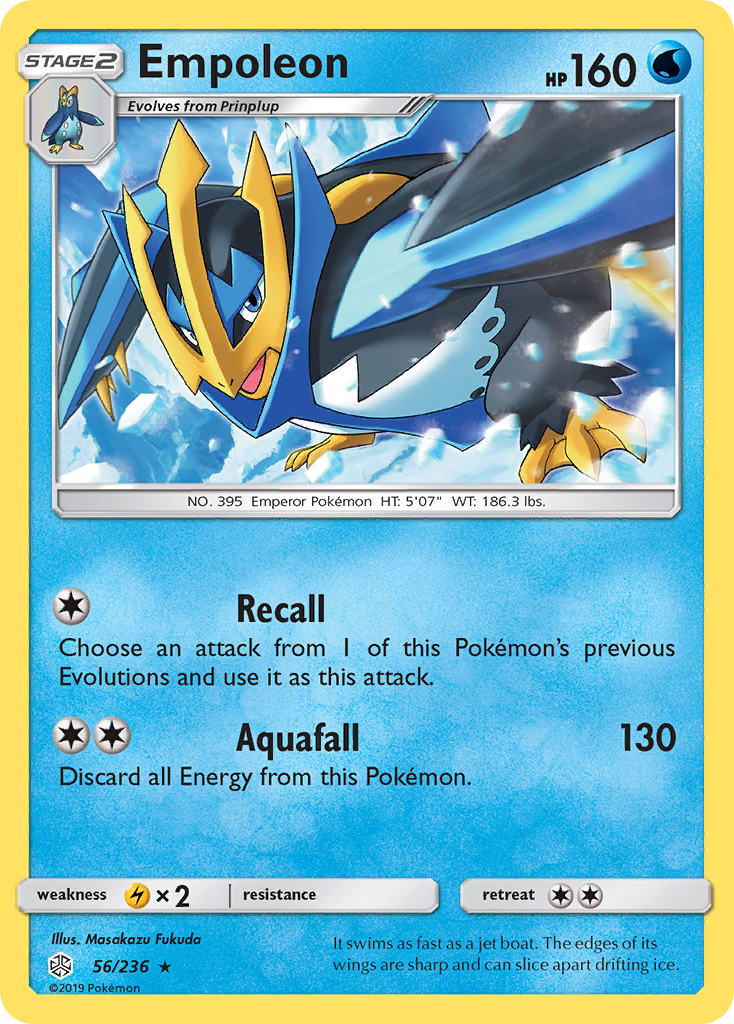 Empoleon (56/236) [Sun & Moon: Cosmic Eclipse] | Card Citadel