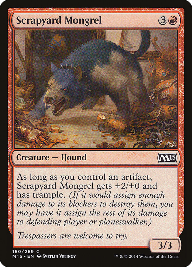 Scrapyard Mongrel [Magic 2015] | Card Citadel