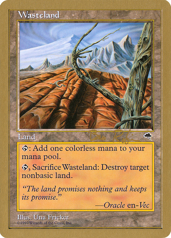 Wasteland (Ben Rubin) [World Championship Decks 1998] | Card Citadel