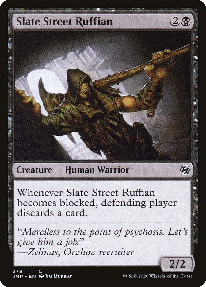 Slate Street Ruffian [Jumpstart] | Card Citadel