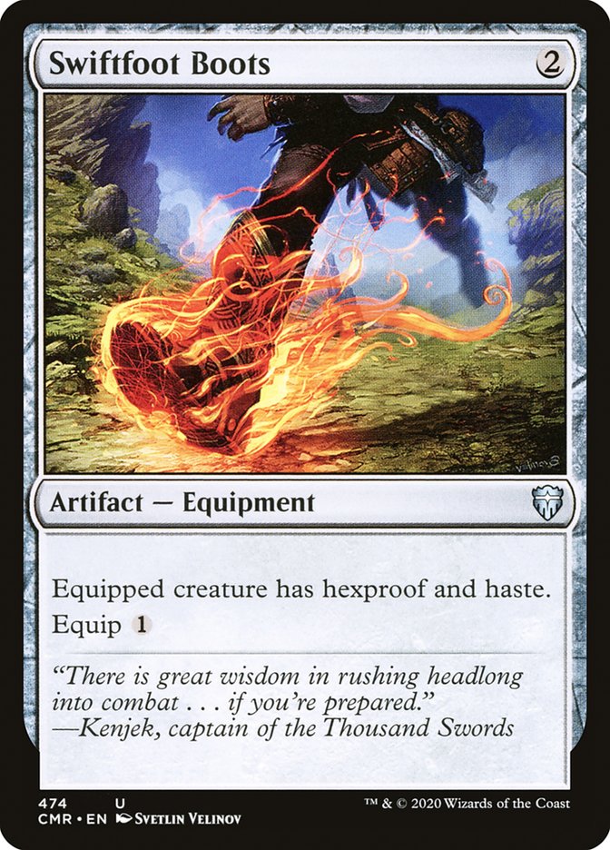 Swiftfoot Boots [Commander Legends] | Card Citadel