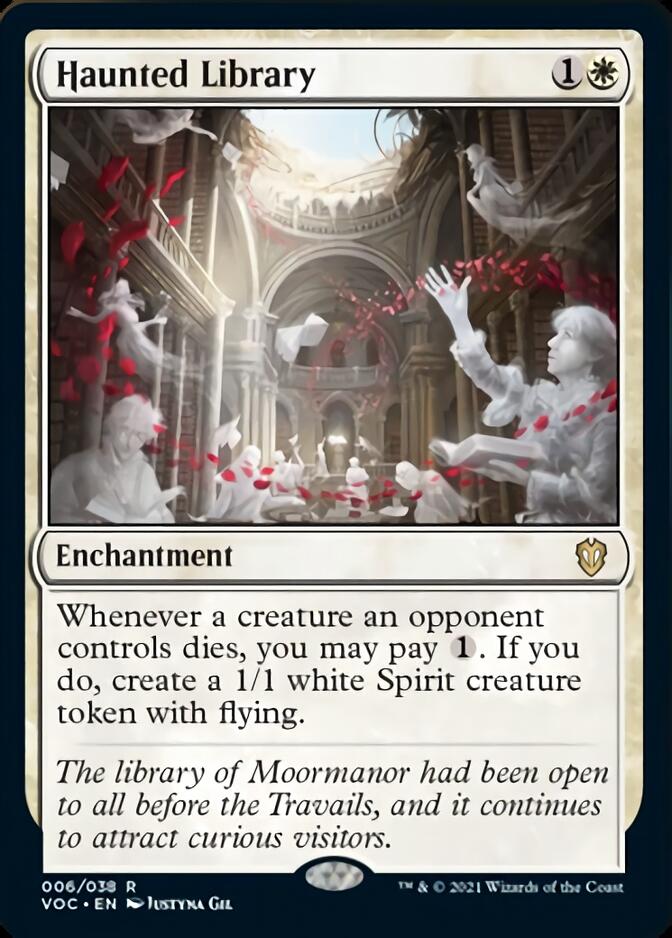 Haunted Library [Innistrad: Crimson Vow Commander] | Card Citadel