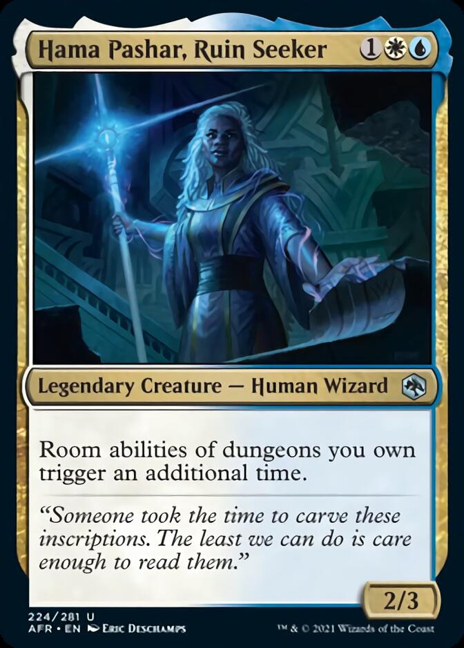 Hama Pashar, Ruin Seeker [Dungeons & Dragons: Adventures in the Forgotten Realms] | Card Citadel