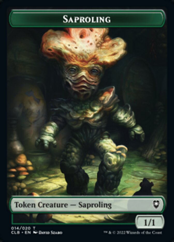 Saproling Token [Commander Legends: Battle for Baldur's Gate Tokens] | Card Citadel