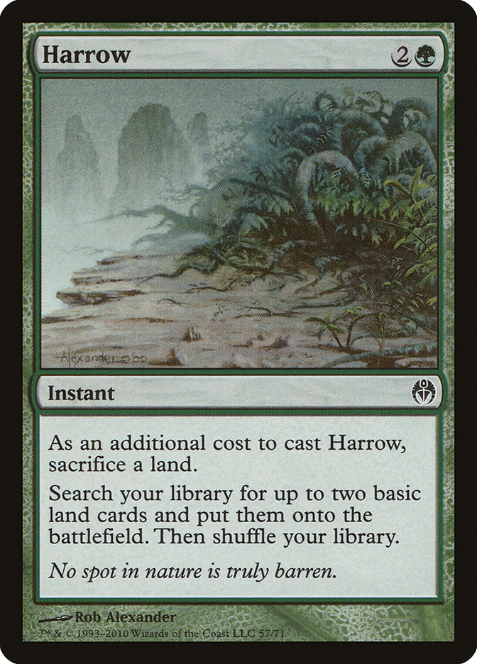 Harrow [Duel Decks: Phyrexia vs. the Coalition] | Card Citadel
