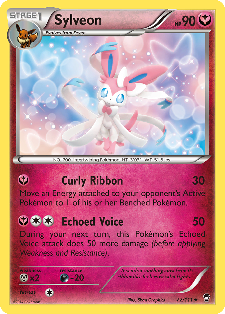 Sylveon (72/111) [XY: Furious Fists] | Card Citadel