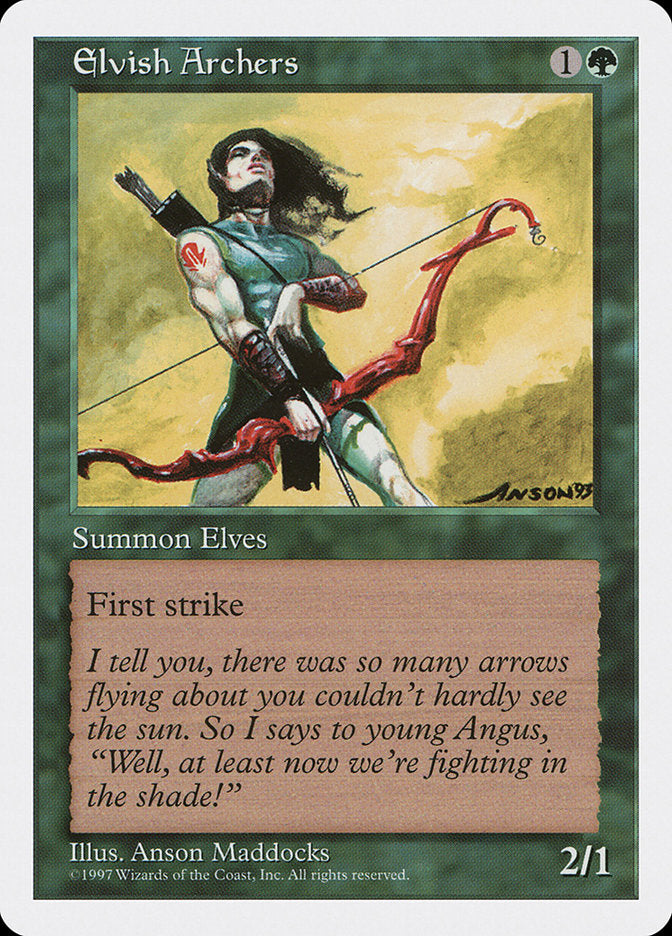 Elvish Archers [Fifth Edition] | Card Citadel