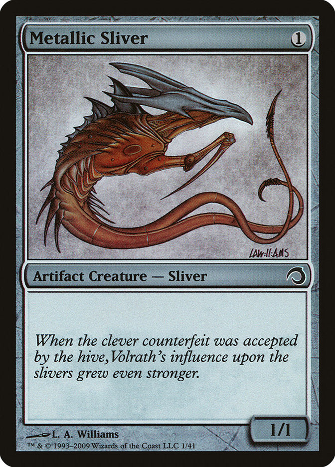 Metallic Sliver [Premium Deck Series: Slivers] | Card Citadel