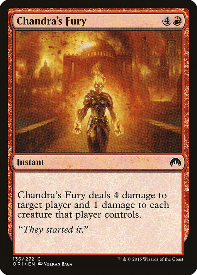 Chandra's Fury [Magic Origins] | Card Citadel