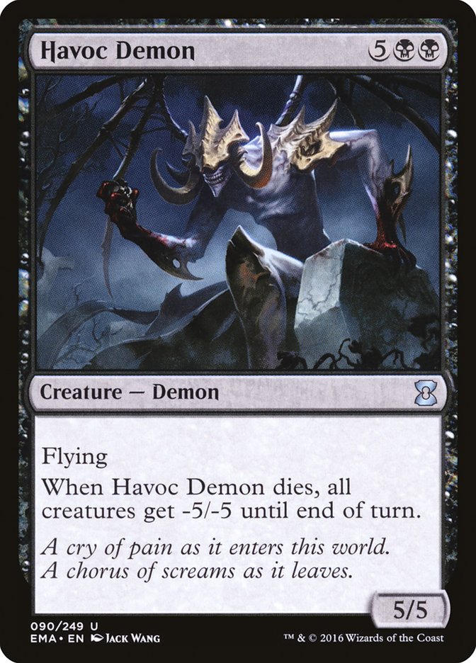 Havoc Demon [Eternal Masters] | Card Citadel