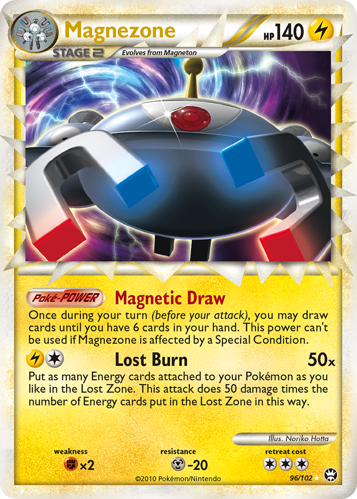 Magnezone (96/102) [HeartGold & SoulSilver: Triumphant] | Card Citadel