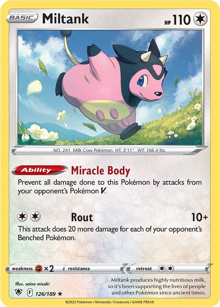 Miltank (126/189) [Sword & Shield: Astral Radiance] | Card Citadel