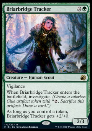 Briarbridge Tracker (Promo Pack) [Innistrad: Midnight Hunt Promos] | Card Citadel